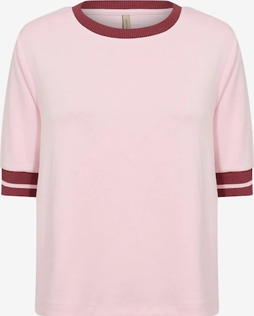 Soyaconcept Top ' SC-BANU ' in Roze: voorkant