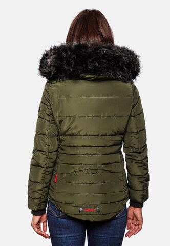 Veste d’hiver 'Lotusblüte' MARIKOO en vert