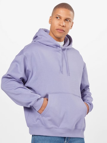 Sweat-shirt WEEKDAY en violet : devant