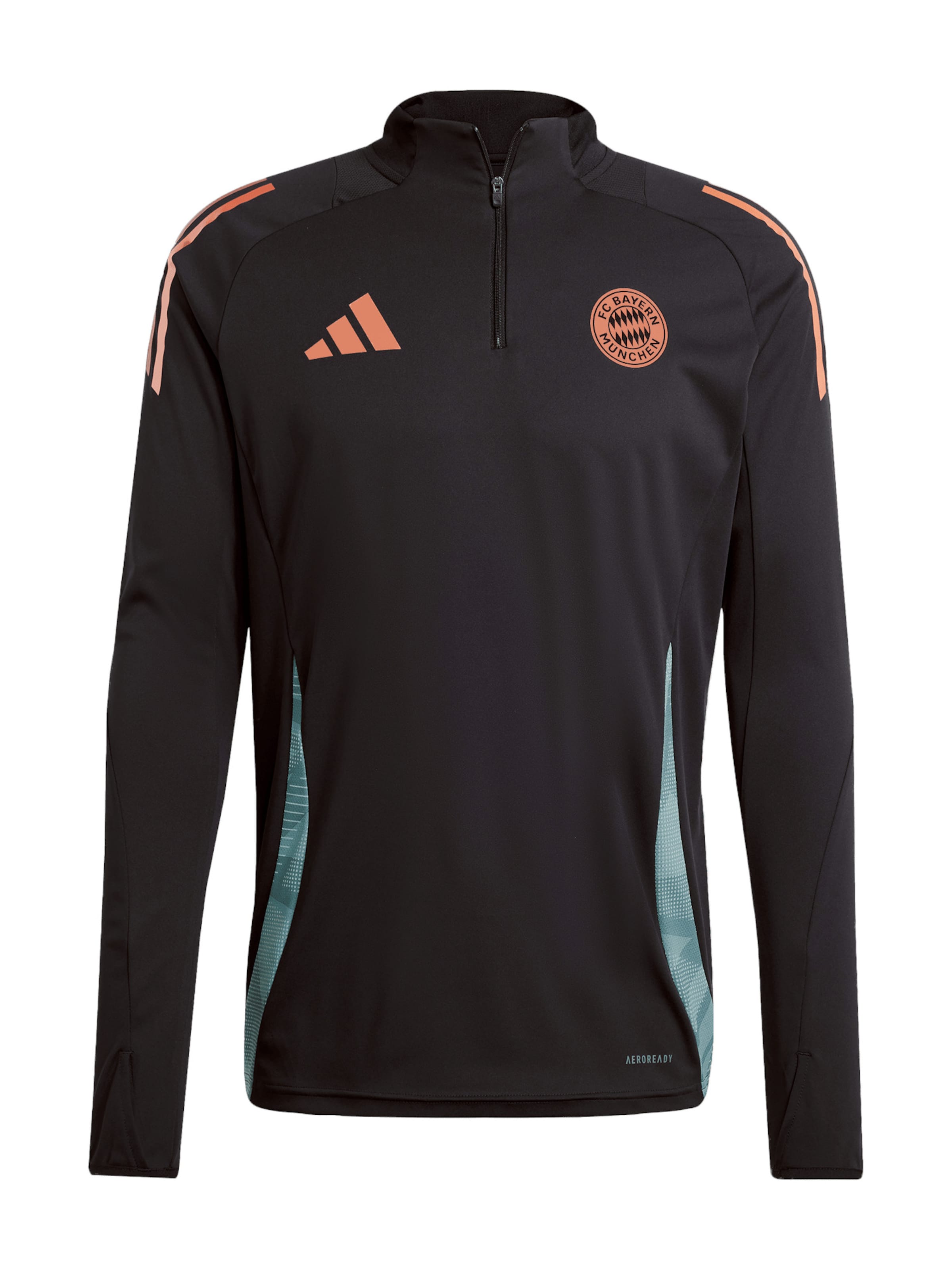 Maglia funzionale 'FC Bayern München Tiro 24' di ADIDAS PERFORMANCE in nero: frontale