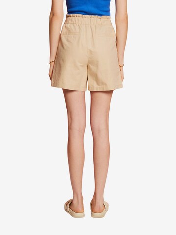 ESPRIT Loosefit Broek in Beige