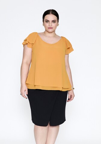 SPGWOMAN Blouse in Yellow: front