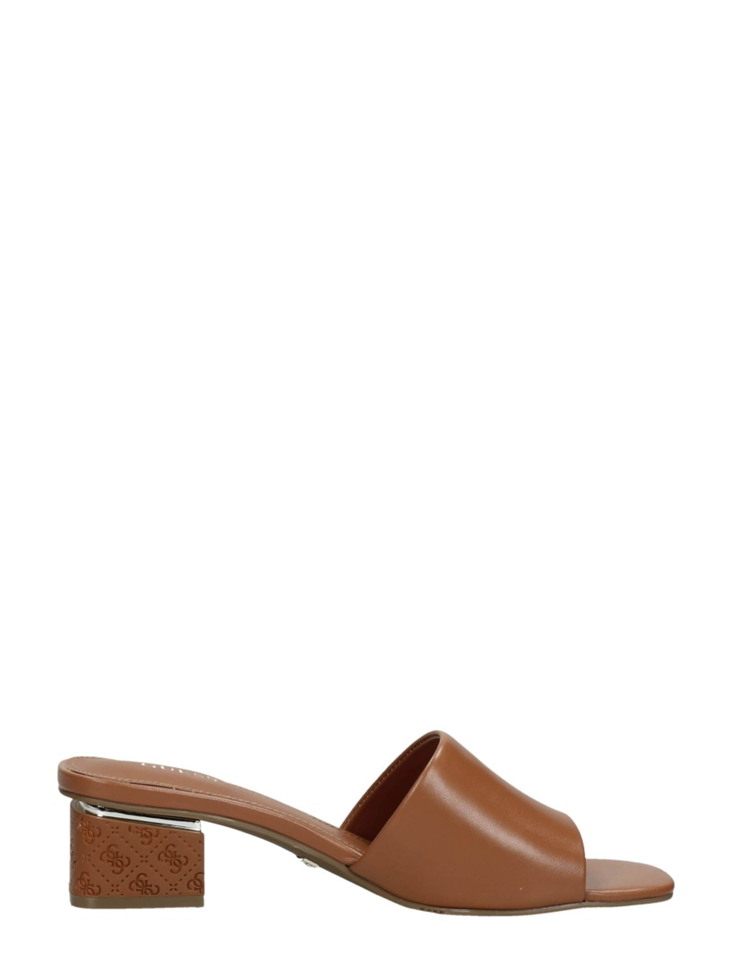 GUESS Pantolette 'Yara'‌‌ in Braun