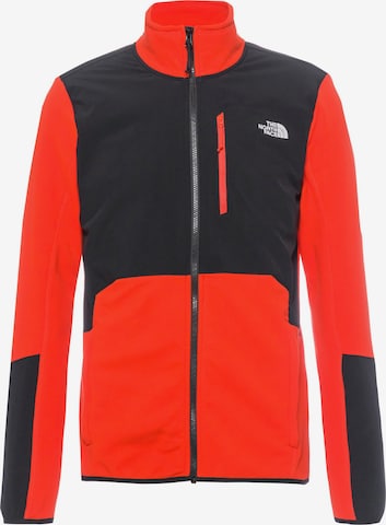 THE NORTH FACE Funktionsfleecejacke 'GLACIER' in Rot: predná strana