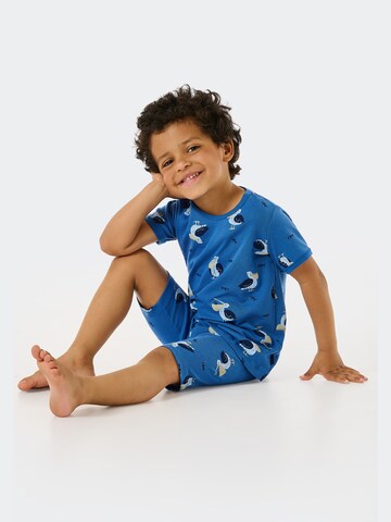 SCHIESSER Pajamas 'Original Classics' in Blue