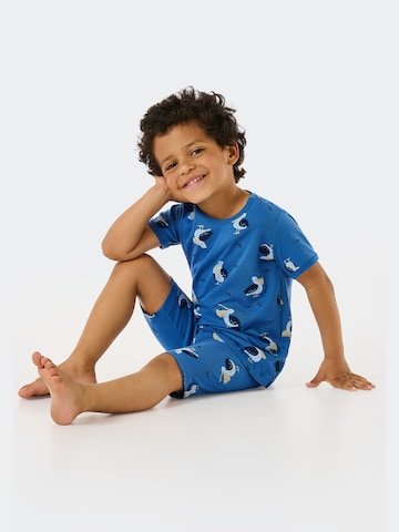 SCHIESSER Pajamas 'Original Classics' in Blue