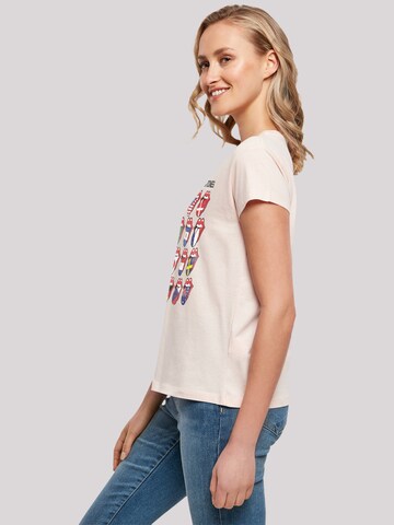 T-shirt 'The Rolling Stones Voodoo Lounge Tongues' F4NT4STIC en rose
