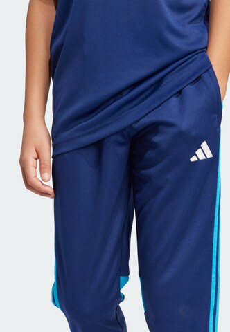 Tapered Pantaloni sportivi 'Tiro 25 Essentials' di ADIDAS PERFORMANCE in blu