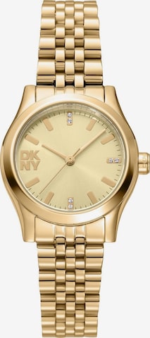 DKNY Analoog horloge in Goud: voorkant