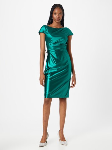 LUXUAR Sukienka koktajlowa w kolorze zielony: przód