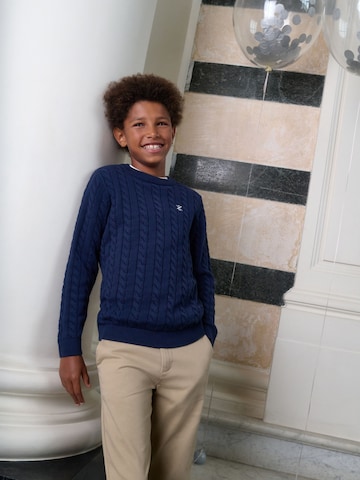 Next Tröja i blå: framsida