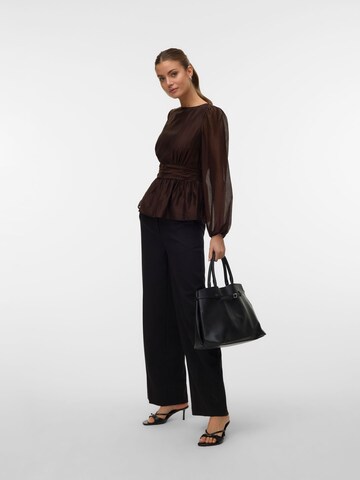 VERO MODA Bluse 'VMEMMERY' i brun