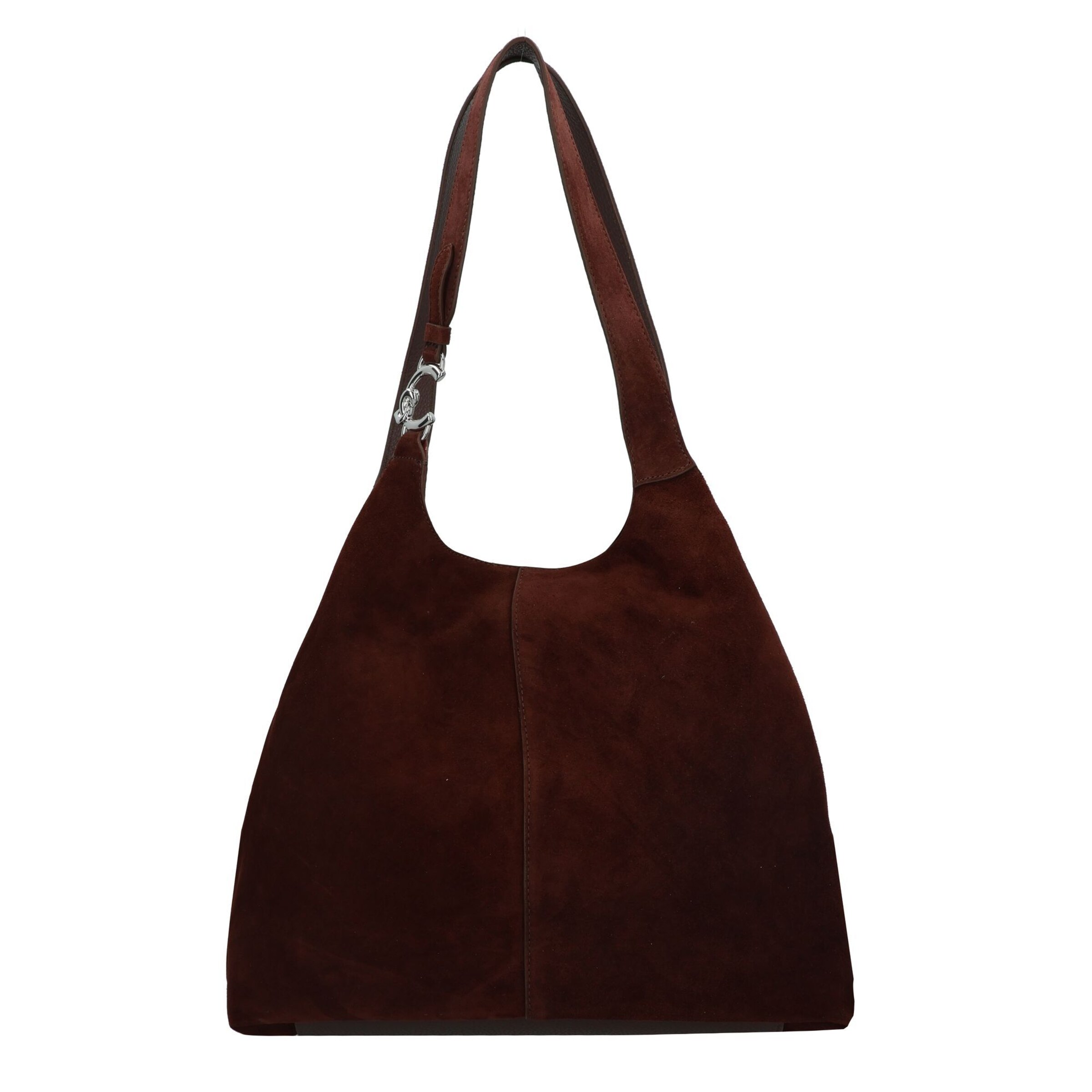 Coccinelle Shoulder Bag in Brown: front
