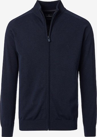 CASAMODA Knit cardigan in Blue: front