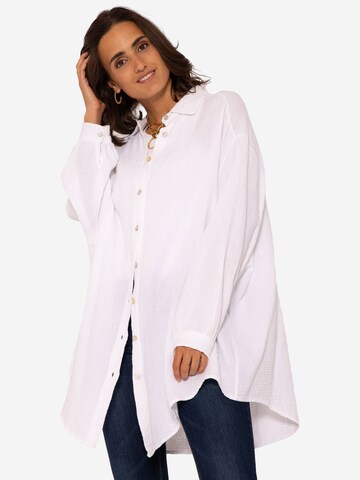 Camicia da donna di SASSYCLASSY in bianco