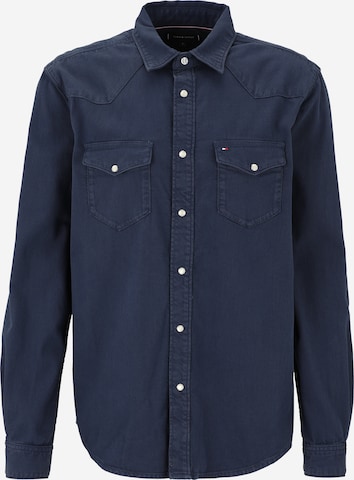 TOMMY HILFIGERRegular Fit Košulja - plava boja: prednji dio