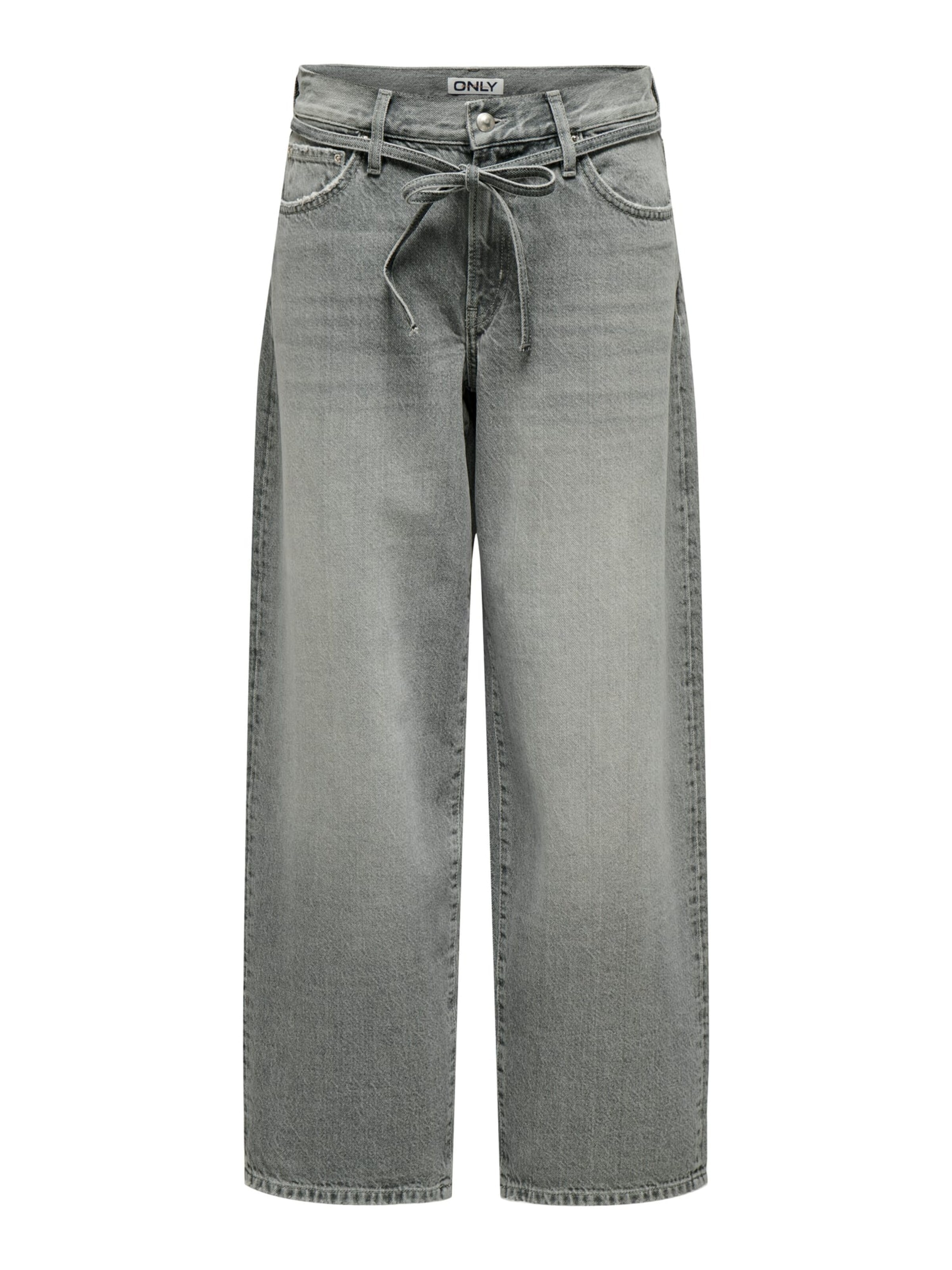 ONLY Baggy Jeans 'Gianna' in Grey: front
