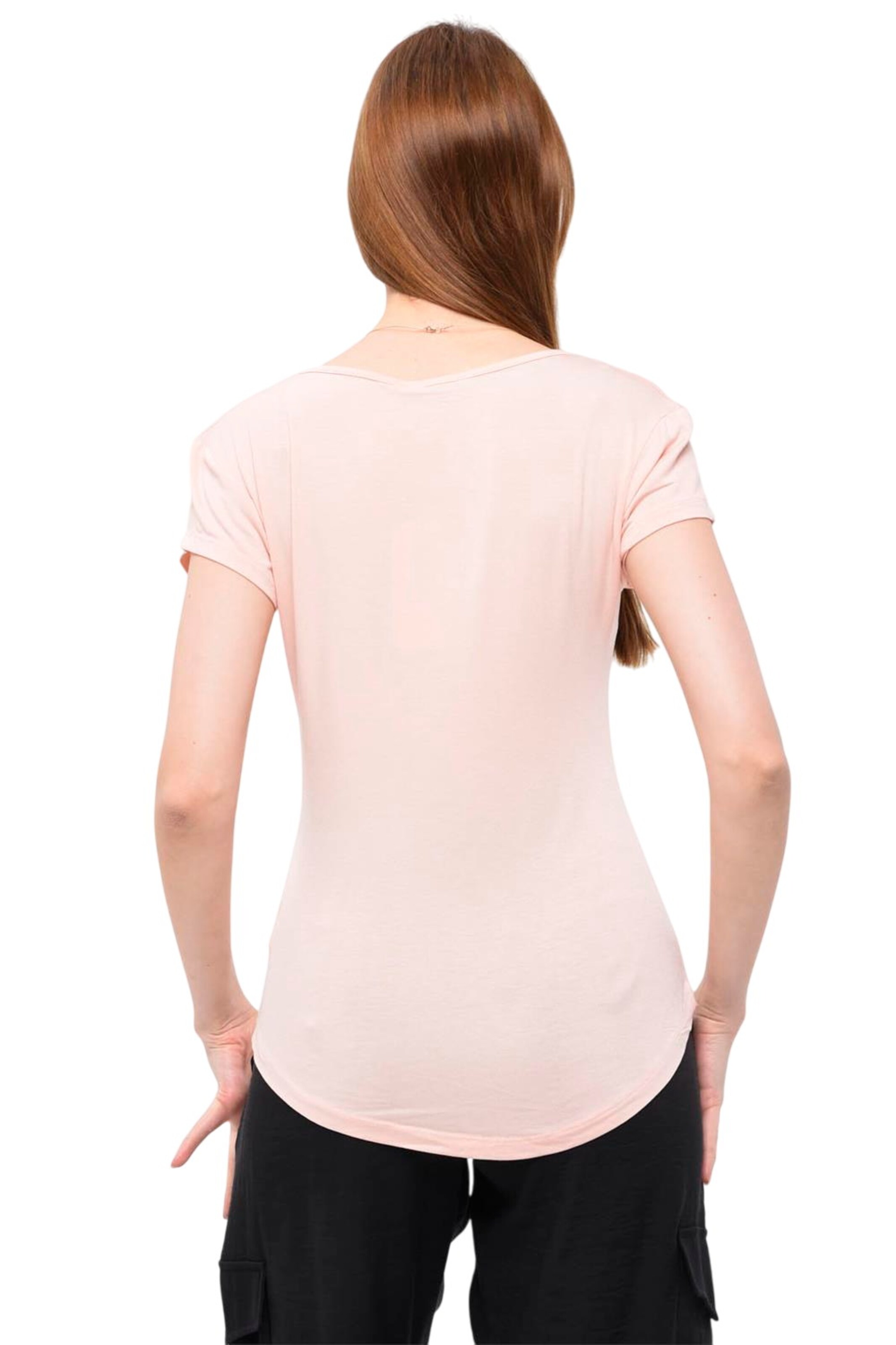 T-shirt HOME STORE en rose
