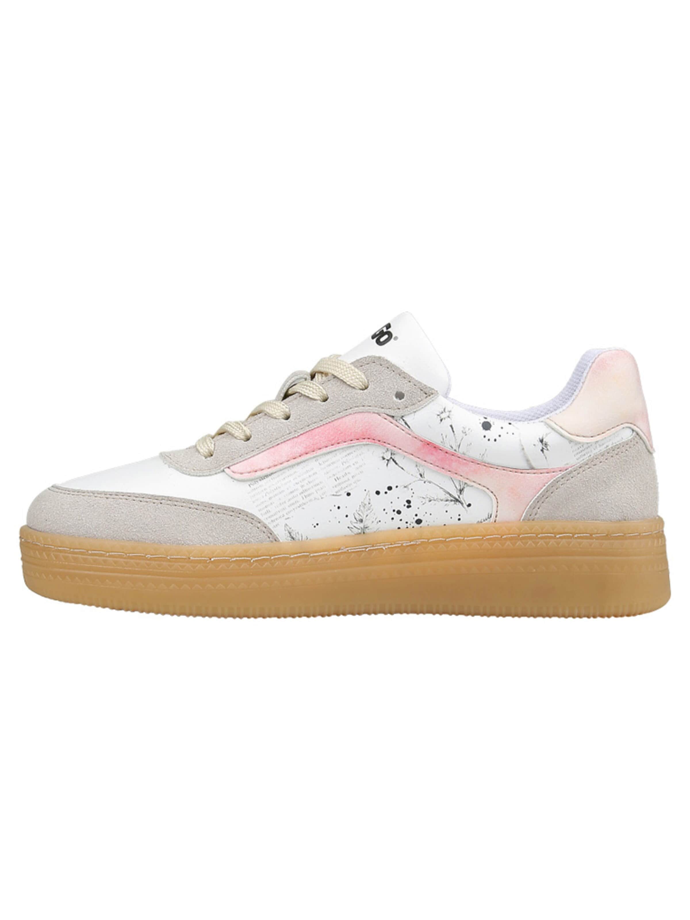 DOGO Sneakers 'DOGO Monet Sneaker - Botanical Notes' in White