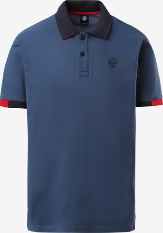 North Sails Poloshirt in Blau: predná strana