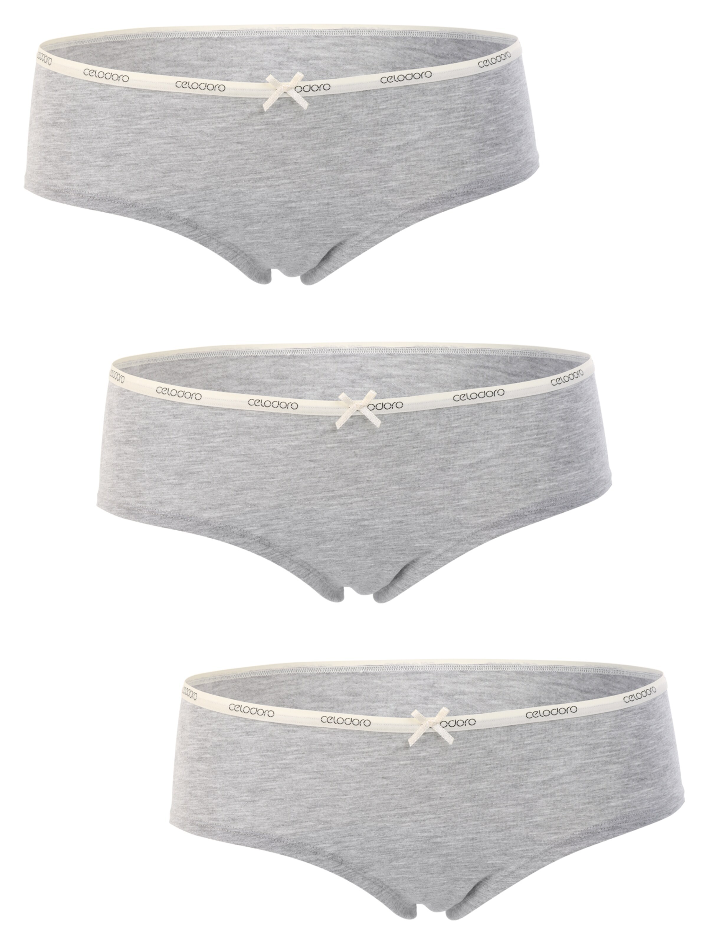 celodoro Panty 'Feel Good'‌‌‌‌ in Grau: Vorderseite
