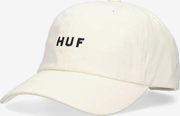 HUF Czapka z daszkiem 'Essentials' w kolorze biały: przód