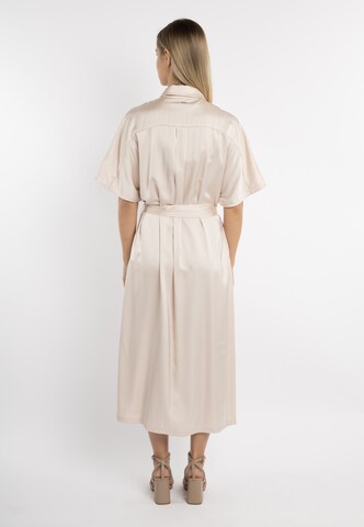 DreiMaster Klassik - Vestido camisero en beige
