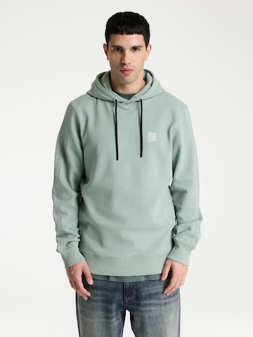 CHASIN' Sweatshirt 'Harper' in Green: front