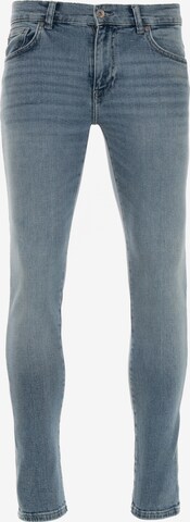 BIG STAR Skinny Jeans 'Owen' in Blauw: voorkant