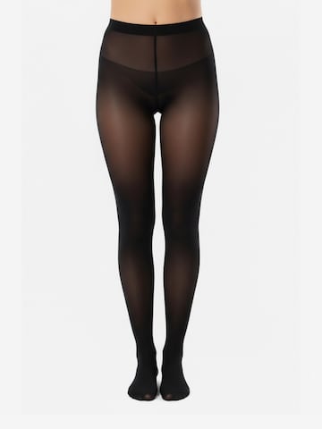 Collants 'Soft Matt 20' Biggi Big en noir : devant