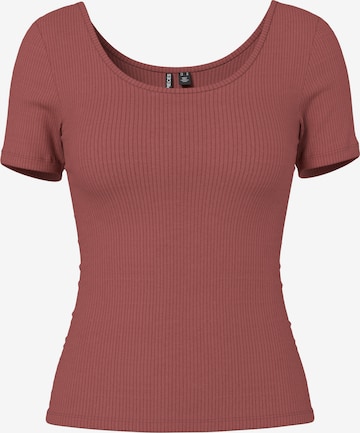 Tricou 'PCKITTE' de la PIECES pe roșu: față