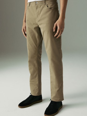 Next Slimfit Nadrág - bézs: elől
