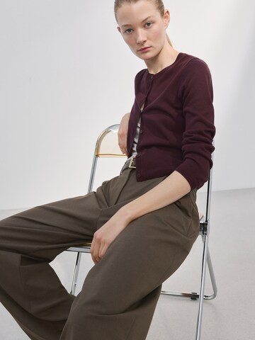 MANGO Kardigan 'TENCY' – červená