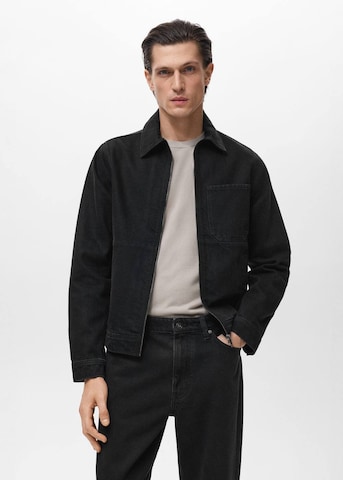 MANGO MAN Between-Season Jacket 'Bryan' in Black: front