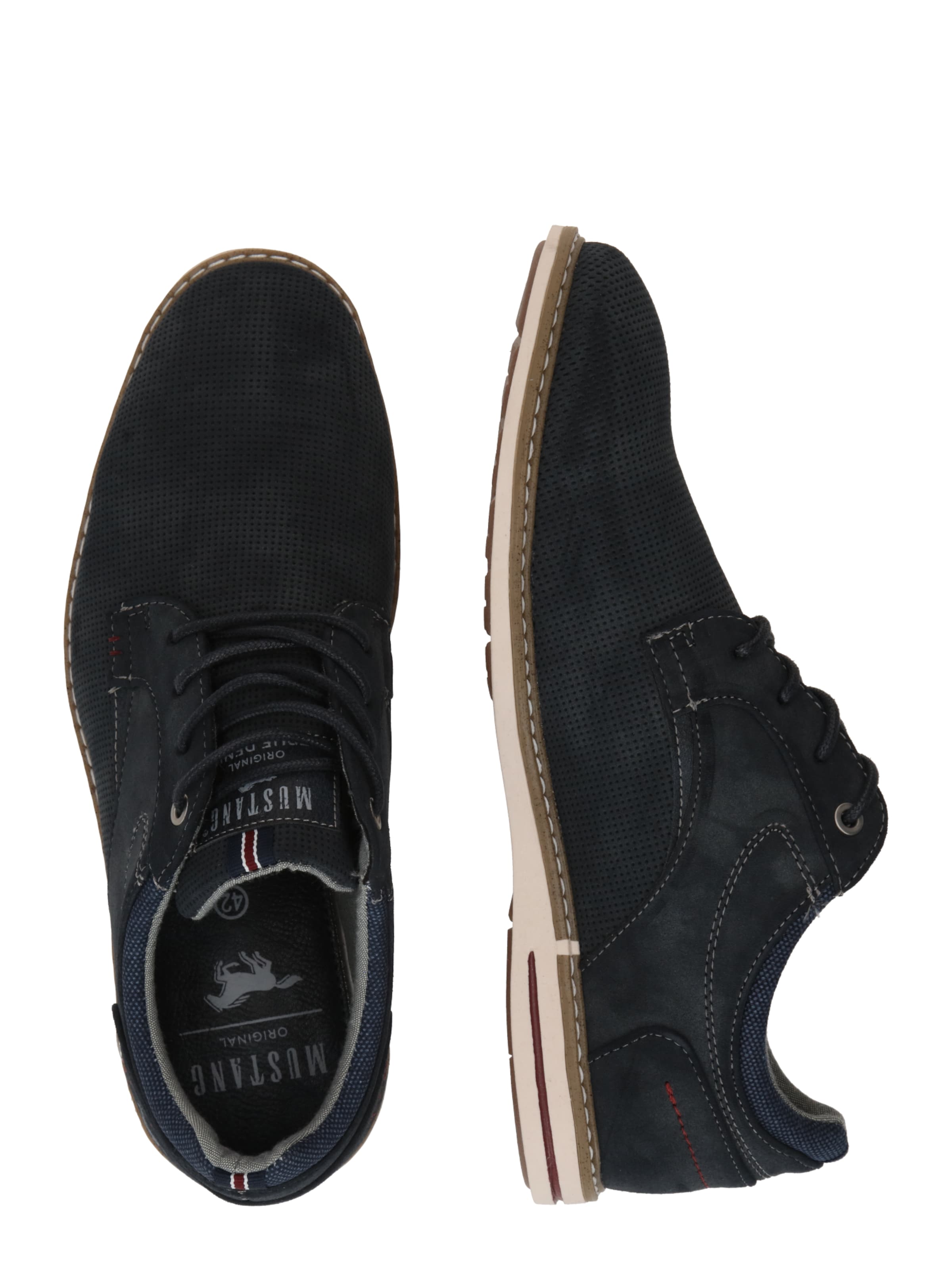 MUSTANG Lace-Up Shoes in Blue