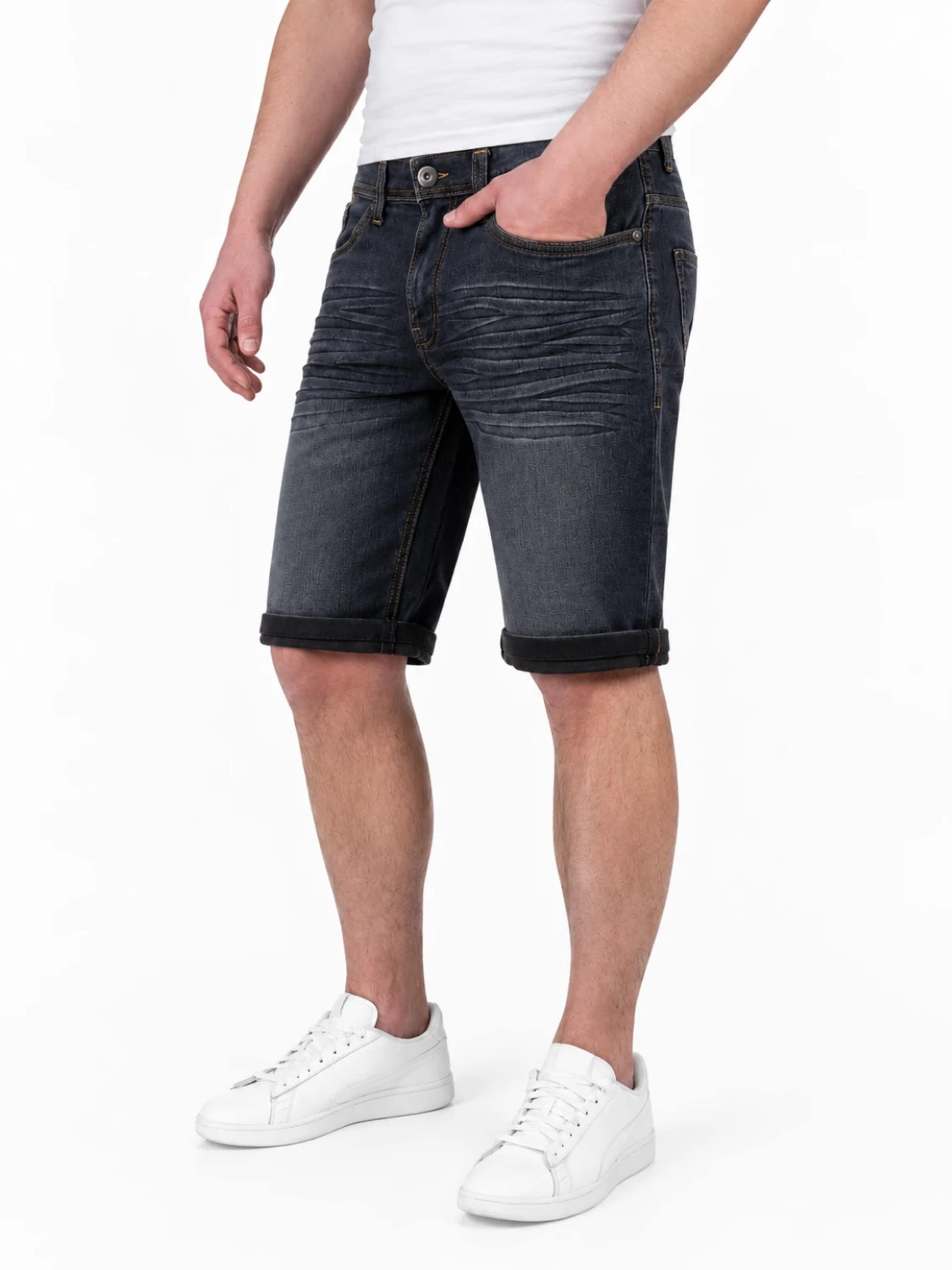 FALKENSTEJN Regular Broek in Zwart: voorkant