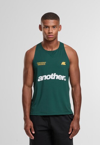 Another Cotton Lab Koszulka funkcyjna 'SRC Race Singlet' w kolorze zielony: przód