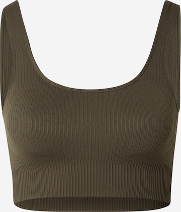 aim'n Bustier Sports-BH i grøn: forside