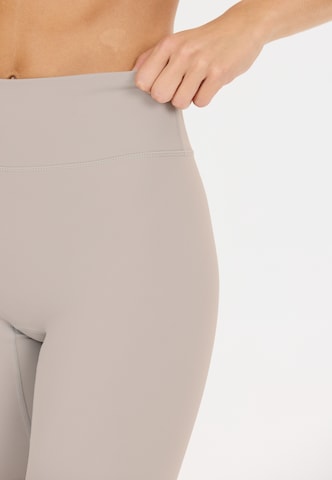 Athlecia Slim fit Sports trousers 'Blossom' in Beige