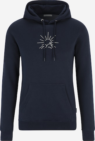 DEDICATED. Sweatshirt 'Falun Mountain' in Black: front