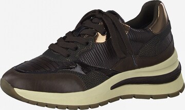 TAMARIS Sneakers in Brown: front