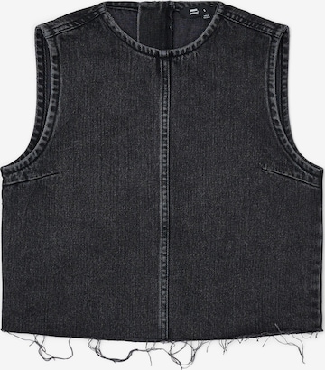 Dr. Denim Top 'Erin Top' in Schwarz: Vorderseite
