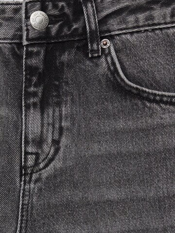 Pull&Bear Wide leg Jeans i grå