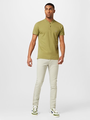 DENHAM T-Shirt 'WRIGHT' in Grün