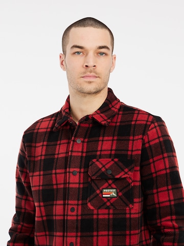 PROTEST Shirt 'PRTOUTWELL'‌‌‌‌‌‌‌‌ in Rot