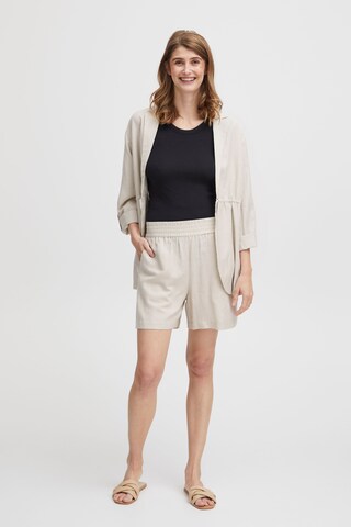 Fransa Loose fit Pants in Beige