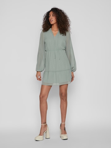 VILA Dress 'Dobby' in Green