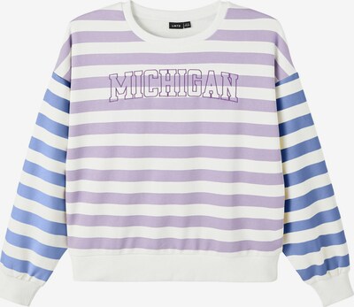 LMTD Sweatshirt 'Tischi' in Ecru / Blue / Purple, Item view