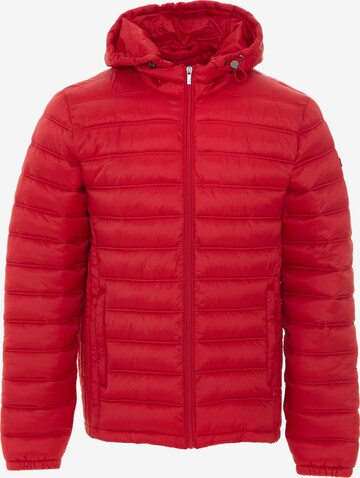 BIG STAR Winter Jacket 'ACARF' in Red: front