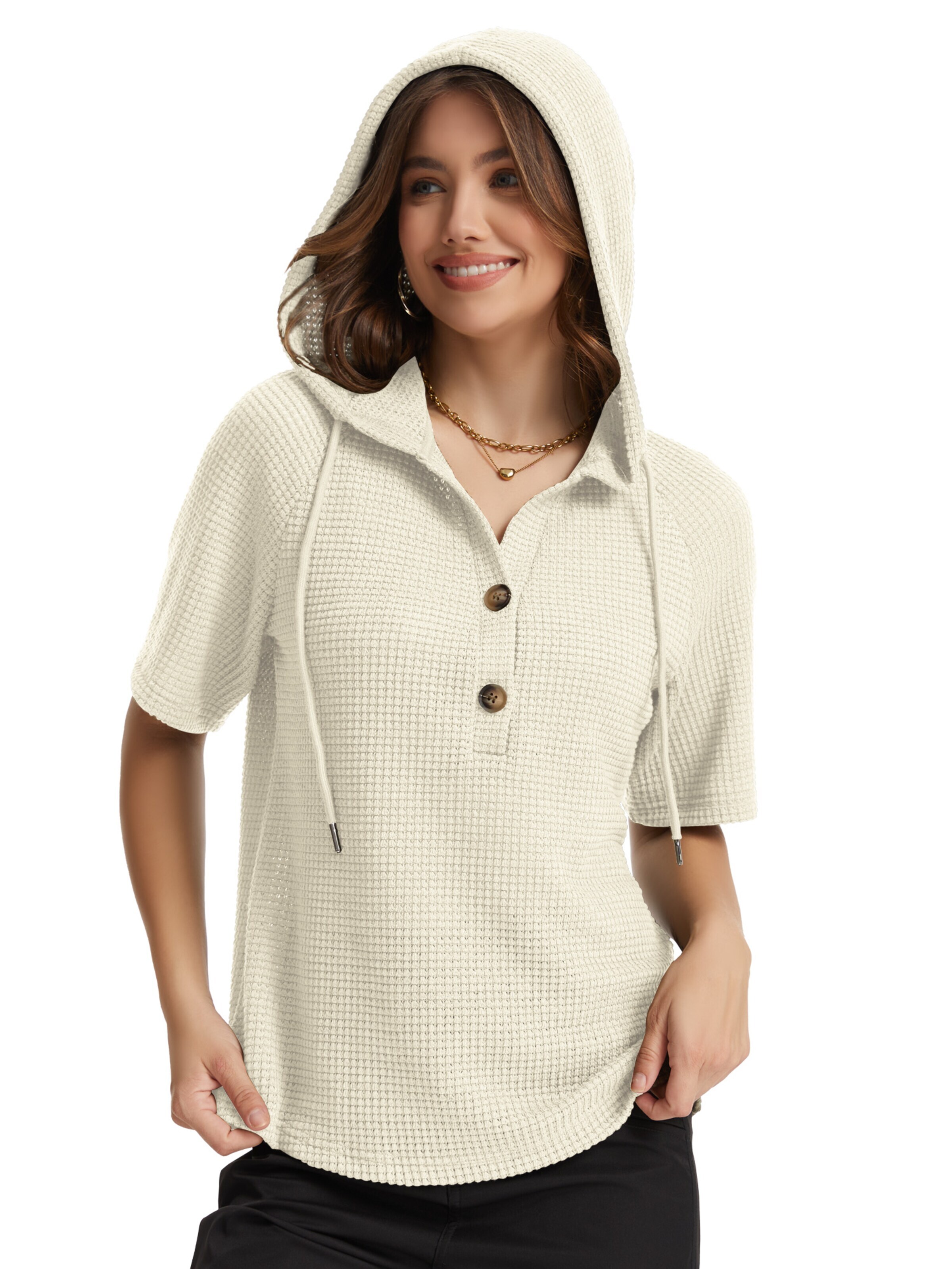MEETWEE Sweater 'Tops' in Beige